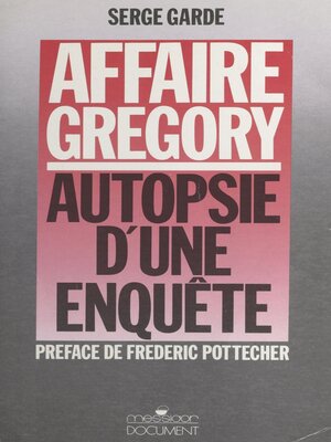 cover image of Affaire Grégory